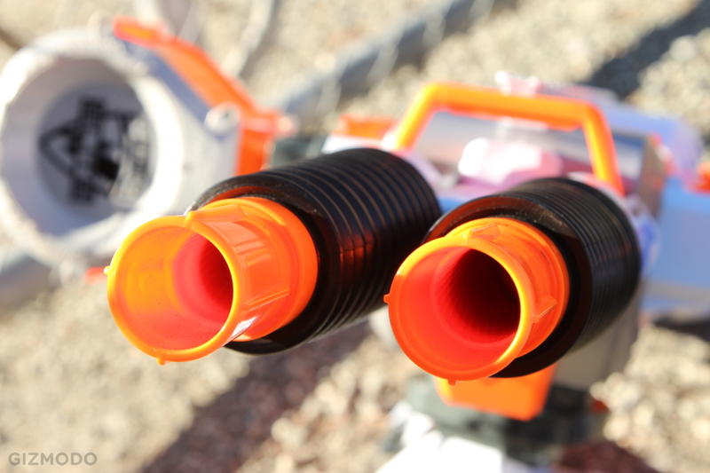Illustration for article titled Nerf Rhino-Fire Review: The Most Badass Foam Blaster Ever Built